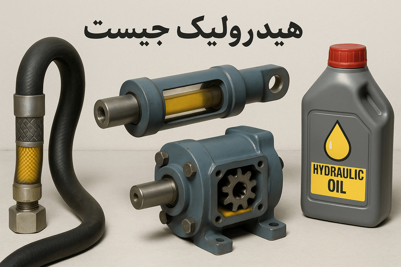 سيستم هيدروليك چگونه كار مى كند؟ سيستم هيدروليك چگونه كار مى كند؟